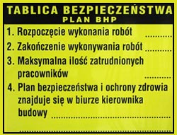 Tablica informacyjna 