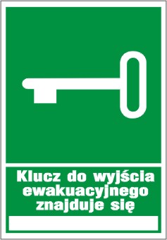 znaki ewakuacyjne